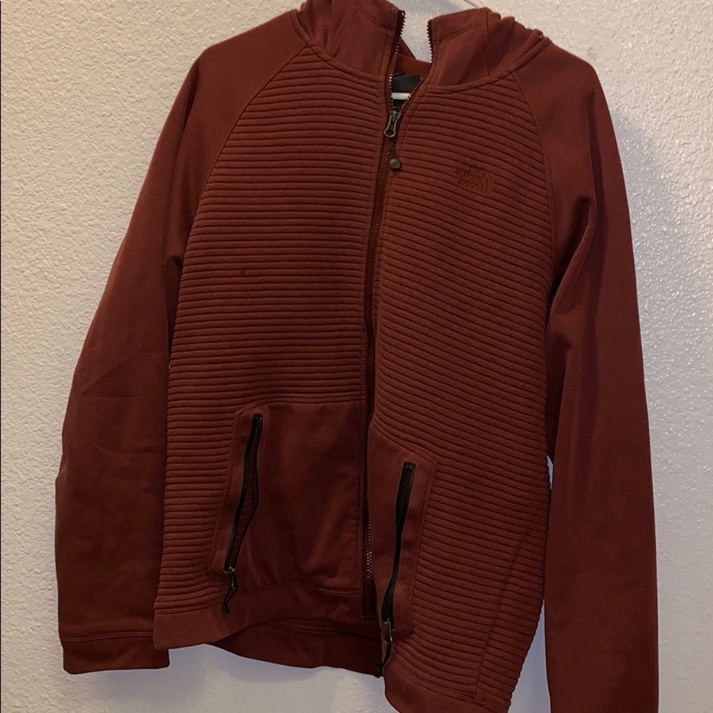 MENS NORTH-FACE ZIP UP HOODIE